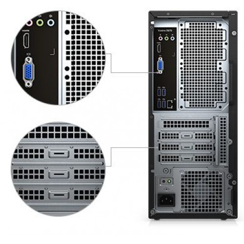 Dell Vostro 3670MT-Core i7-8th Gen-8GB Ram-1TB HDD (Brand PC)